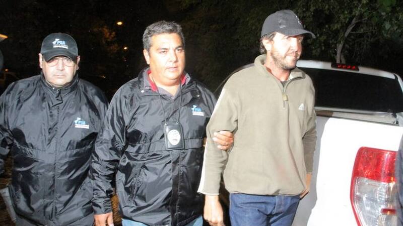 Así detenían al financista Alejandro Vandenbroele (foto: Clarin)