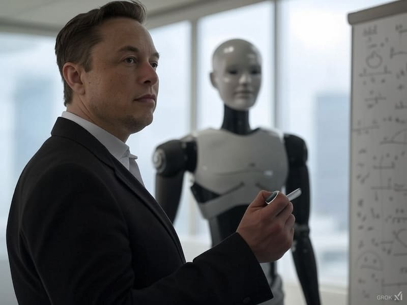 Elon Musk aseguró que existen profesionel populares que serán reemplazas por la IA. Fuente: Archivo.