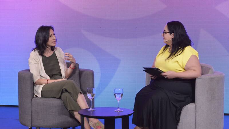 Ana Carolina Corbelle, de Diagonal Asociación Civil, y Florencia Pulla, de El Cronista