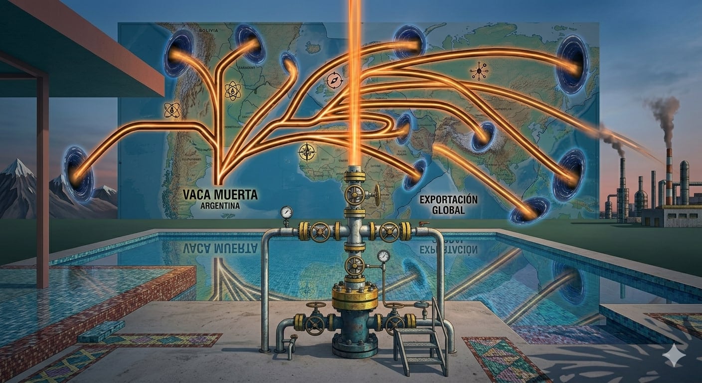 El nuevo destino de Vaca Muerta: cuál es el próximo país más “sediento” de gas argentino