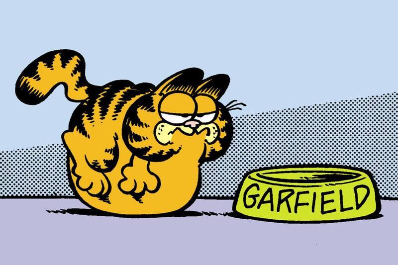 Garfield en las tiras cómicas. Foto: Instagram @garfield.