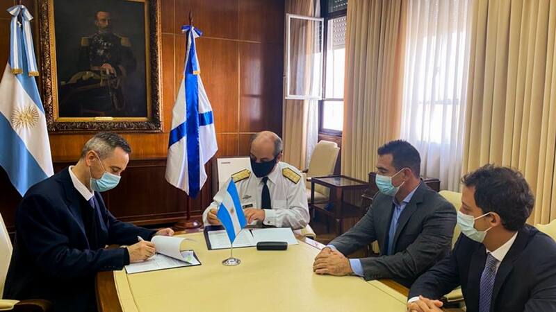 AGP y Armada rubrican convenios de cooperacion