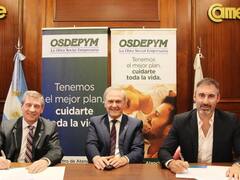 OSDEPYM firmó un convenio para dar cobertura de salud al sector inmobiliario