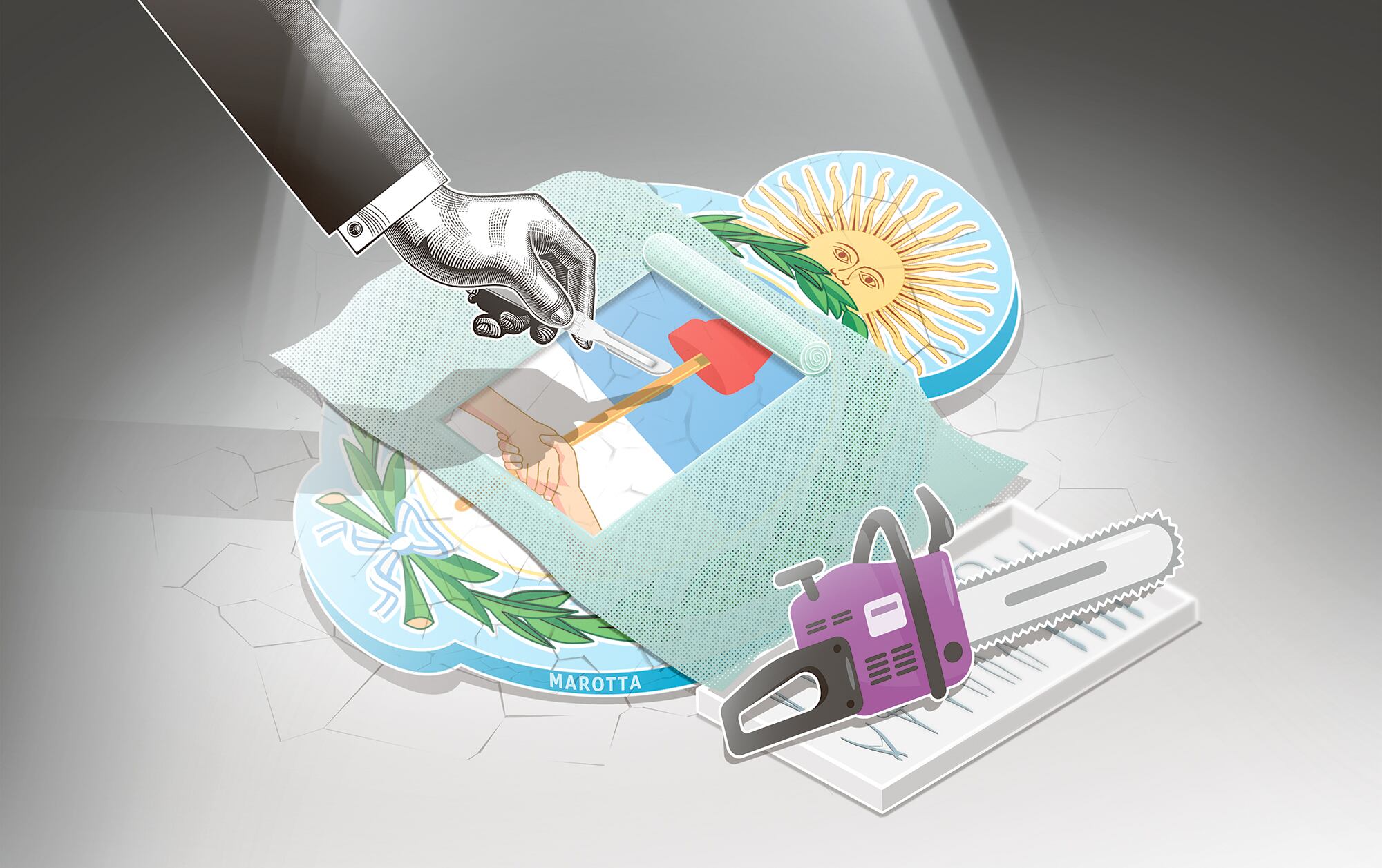 El gasto primario, expresado en dólares, habría caído u$s 38.000 millones entre 2023 y 2025