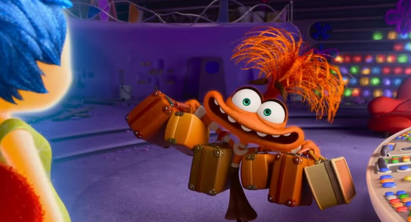 Ansiedad, uno nuevos personajes de Intensamente. Fuente: Disney