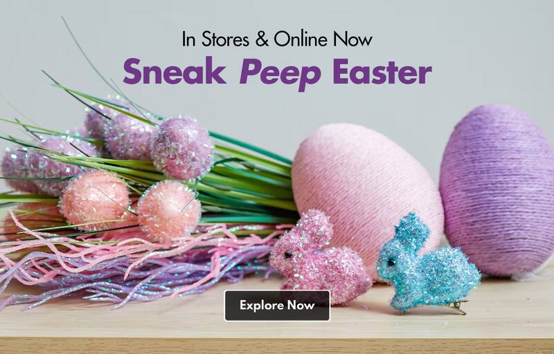 Dollar Tree tiene una gran selección de productos de Pascua que se adaptan a todos los estilos de decoración. (Foto: Dollar Tree)