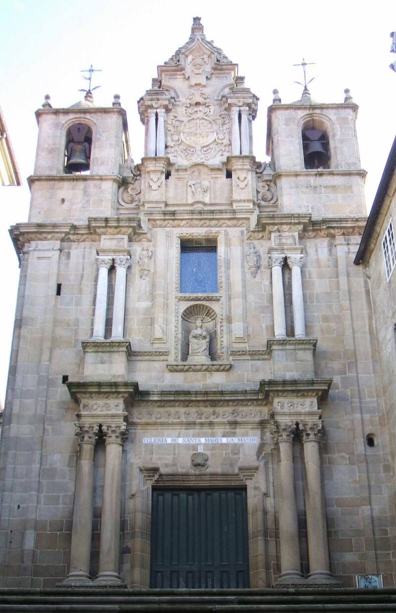 Frente de la Iglesia de Santa María Madre (Fuente: Wikimedia Commons)