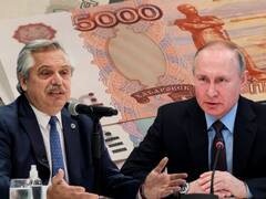 Rublos por pesos: la inusual propuesta de Rusia para potenciar el comercio con Argentina