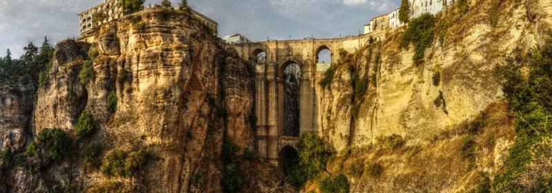 Ronda otorga paisajes maravillosos para los visitantes.