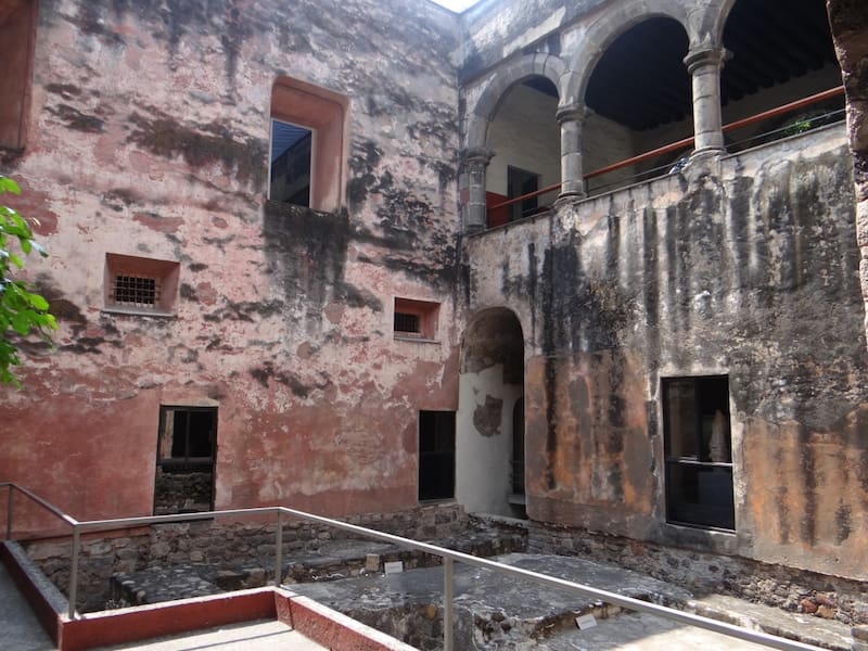 Interior del Palacio Cortés. Fuente: Archivo.