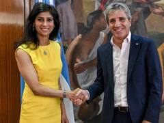 Acuerdo con el FMI: Caputo se reunió con la número 2 del organismo