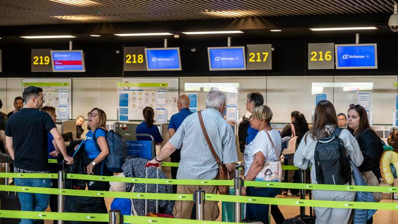 Huelga de pilotos. Fuente: Efe.