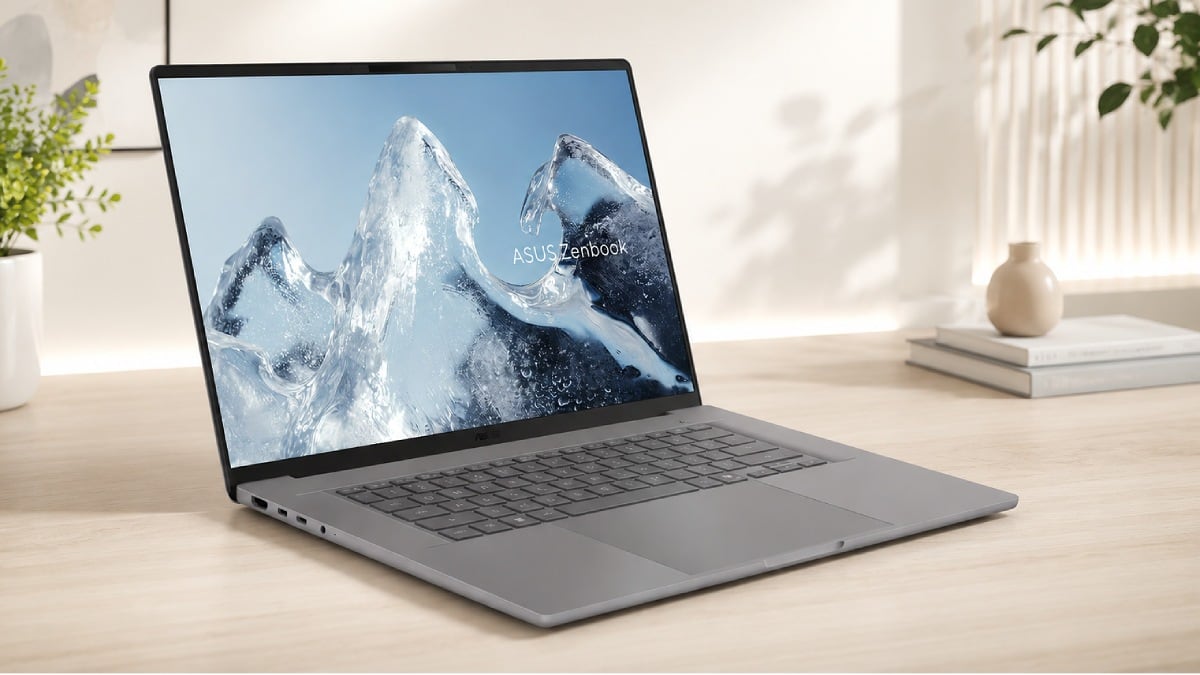 Asus trajo al país una notebook ultraportátil potente y con IA