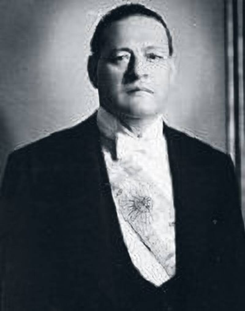 Roberto Ortiz, presidente de la Nación (1938-1942), bisabuelo del actual titular de la CNV.