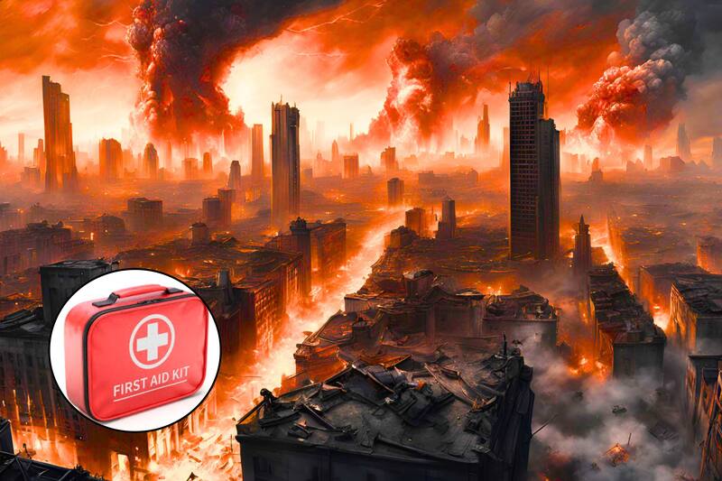 Francia reparte kits de supervivencia para la Tercera Guerra Mundial.