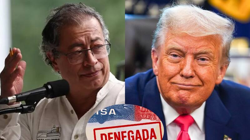 Tras anular su visa estadounidense, Gustavo Petro apunta contra Washington.