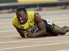 Usain Bolt se lesionó en la última competencia de su carrera