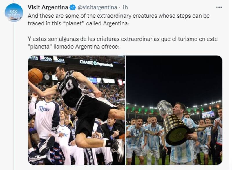 "En Argentina se pueden encontrar itinerarios de ocho días y siete noches a precios más competitivos", expresa la carta.