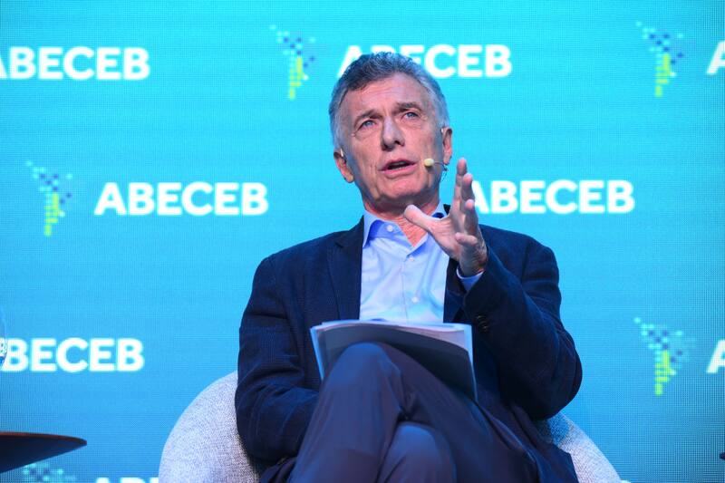 Mauricio Macri en ABECEB