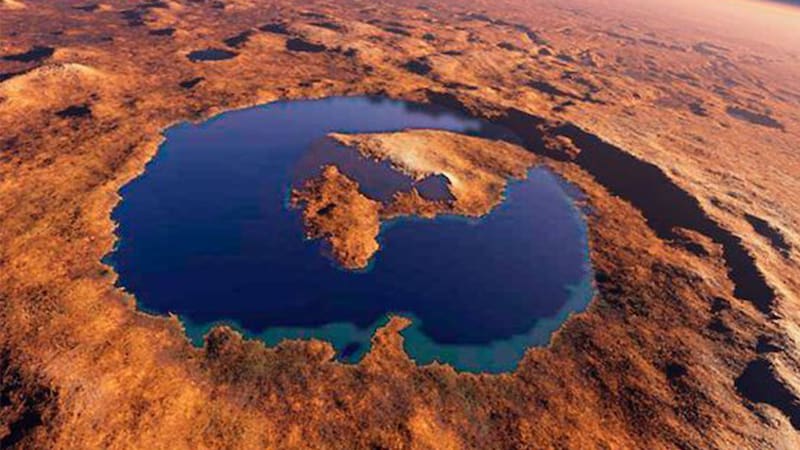 Hallazgo de otro planeta: un estudio encontró vida parecida a la que conocemos pero bajo el hielo extraterrestre de Marte. Fuente: Archivo