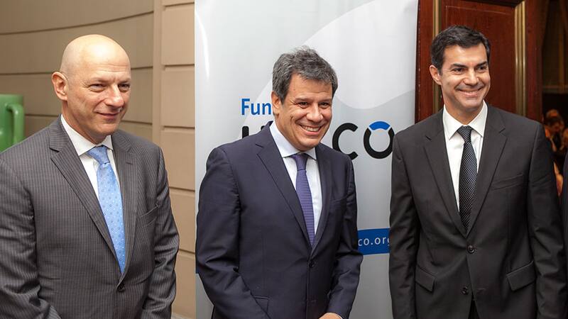 Berenstein, Manes y Urtubey en la presentación del Instituto de Neurociencias y Políticas Públicas (INPP)