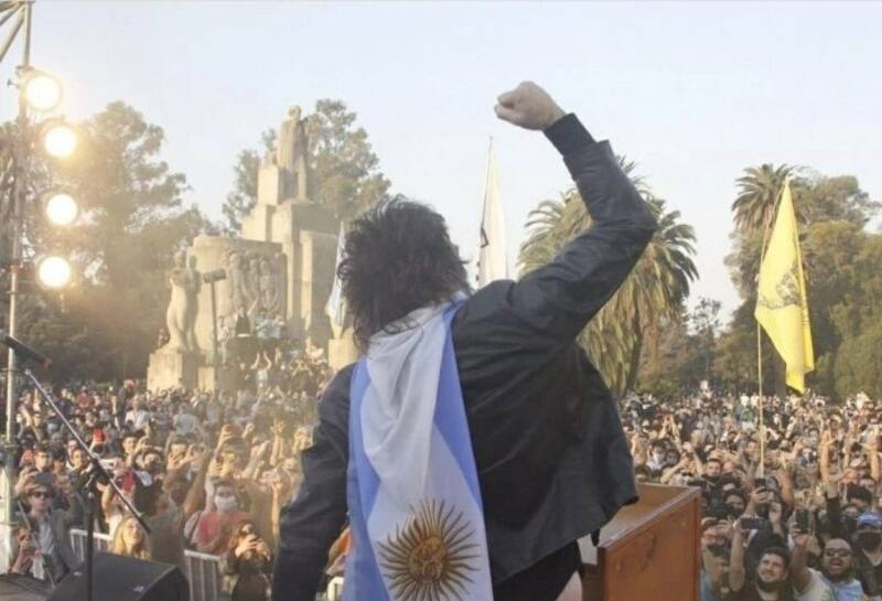 Javier Milei tuvo una exitosa campaña en 2021