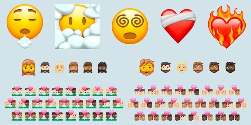 Nuevos emojis de WhatsApp.