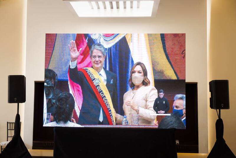 El ex banquero Guillermo Lasso asumió como presidente de Ecuador el 24 de mayo de este año