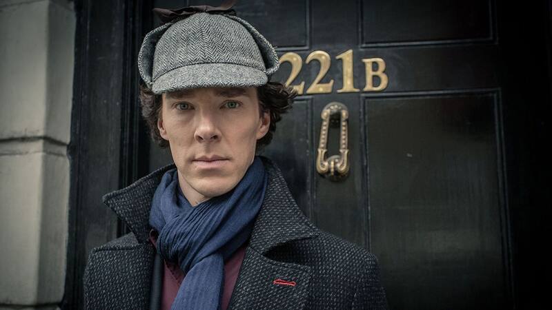 Holmes (Benedict Cumberbatch) en la serie televisiva "Sherlock". Foto: BBC.