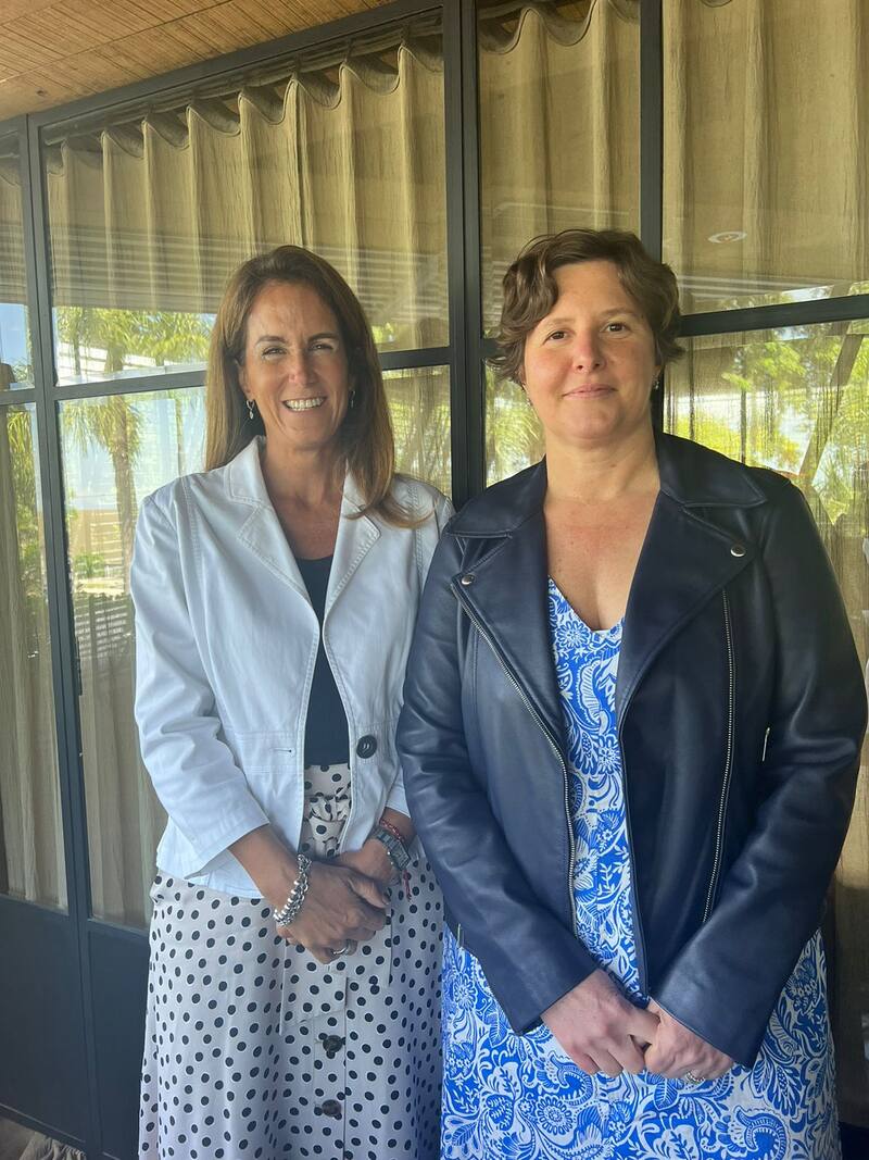 Carmen Correa, CEO de Pro Mujer y María Laura Tinelli, Gerente de Desarrollo de Negocios Estratégicos
