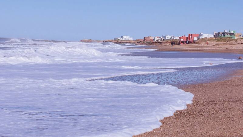 Mar del Sur, playas extensas y tranquilas en la costa atlántica.