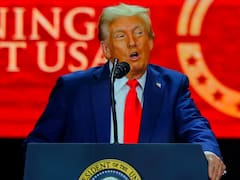 "Mártir de la libertad": Trump encabezó el funeral de Kirk e hizo las paces con Musk