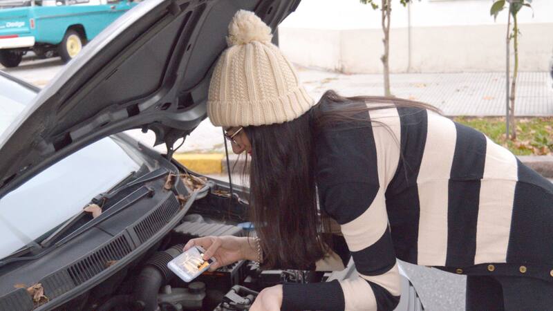 El mecánico puede diagnosticar online la falla del vehículo.