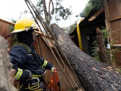 Pasó la alerta roja del gobierno y ahora rige una advertencia amarilla en la costa por vientos fuertes y persistentes