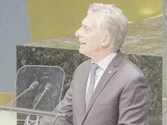 Tras reunirse con el FMI, Macri habló en la ONU de la crisis económica en su gestión
