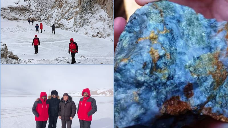 El yacimiento Soltan Sary se extiende por 300 km con condiciones climáticas complicadas debido a su altitud de 3000 metros.