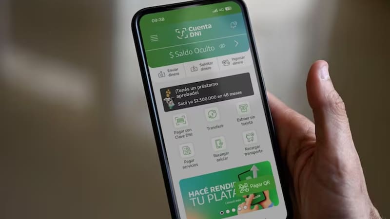 Cuenta DNI es la billetera digital gratuita de Banco Provincia: permite hacer transferencias, compras en comercios, enviar y recibir dinero, hacer pagos y recargas.