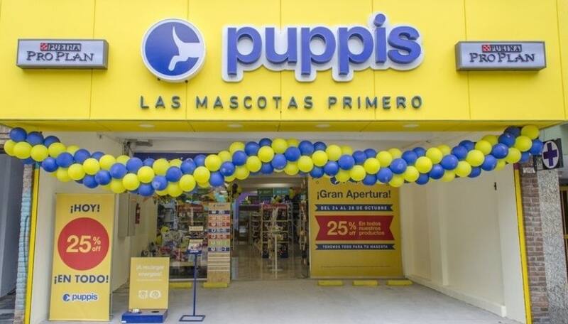 Puppis tiene 28 sucursales