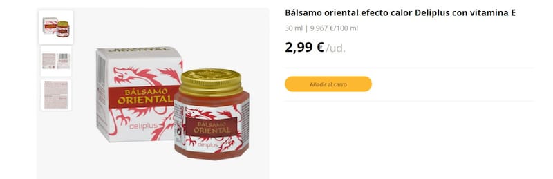 Las propiedades antiinflamatorias y analgésicas de este producto garantizan alivio. (Foto: mercadona.es)