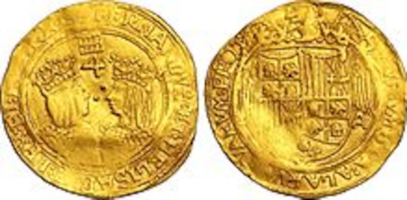 20 excelentes de los Reyes Católicos del siglo XVI. Fuente: Wikipedia