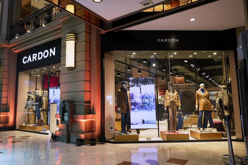 El nuevo local de Cardón en Galerías Pacífico