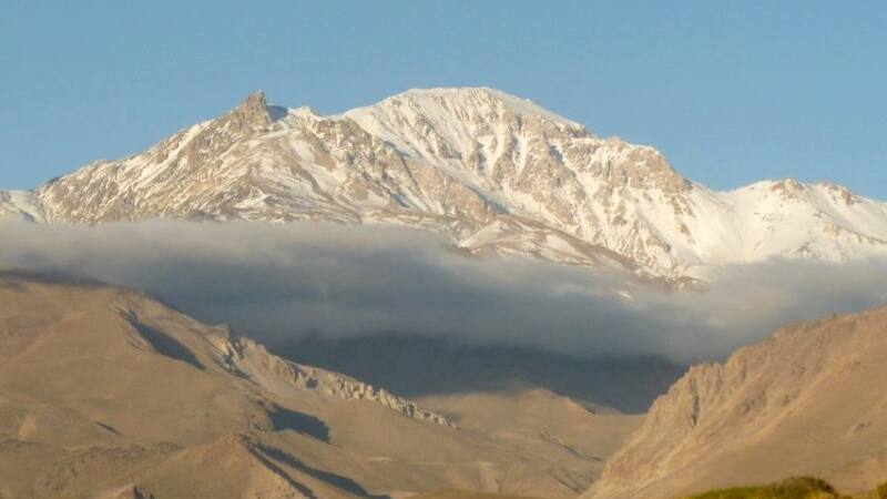 Ubicado en Neuquén, el volcán Domuyo es uno de los grandes paisajes de la Patagonia.