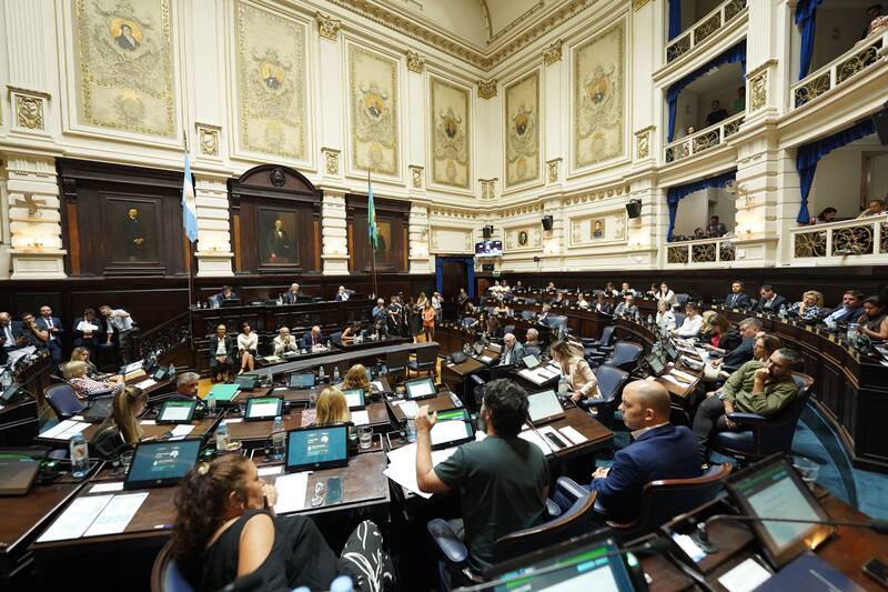 Esta semana hubo sesión extraordinaria en la Legislatura de Buenos Aires