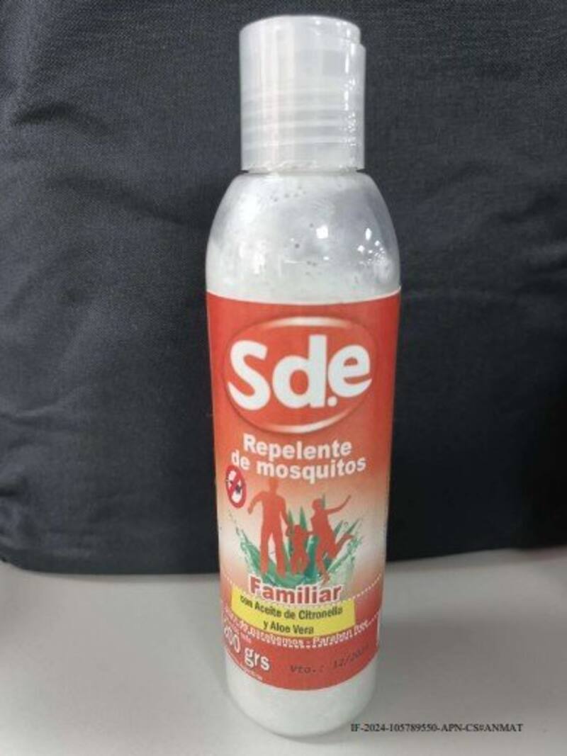 Repelente de mosquitos prohibido por la ANMAT.