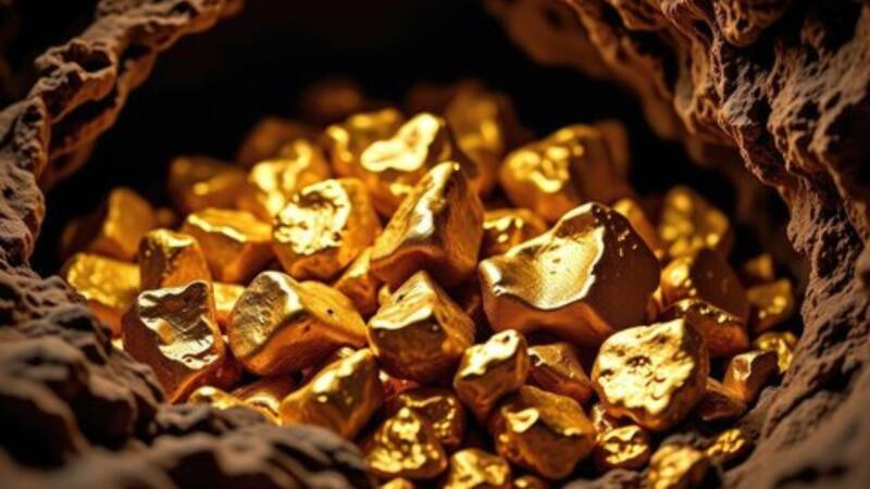 Este hallazgo representa una de las mayores reservas de oro en los últimos años. Fuente: Archivo.