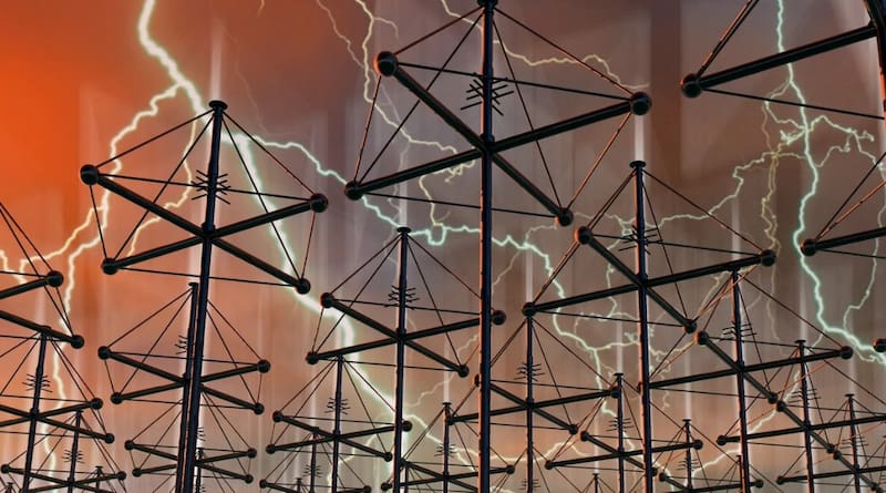 HAARP es un proyecto de investigación científica que es objeto de teorías conspirativas. Fuente:Universidad de Alaska Fairbanks.