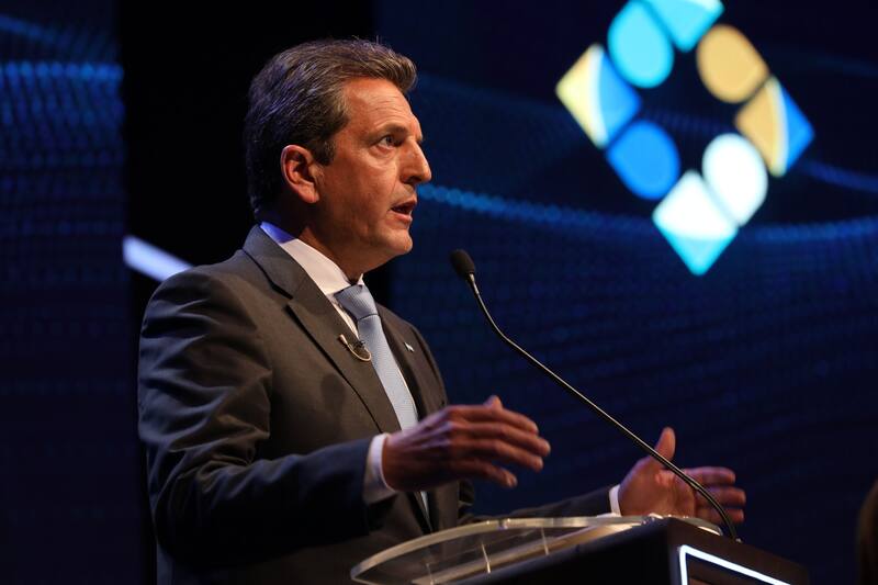 Sergio Massa incluyó a la minería en el Programa de Incremento Exportador en el debate de este domingo.