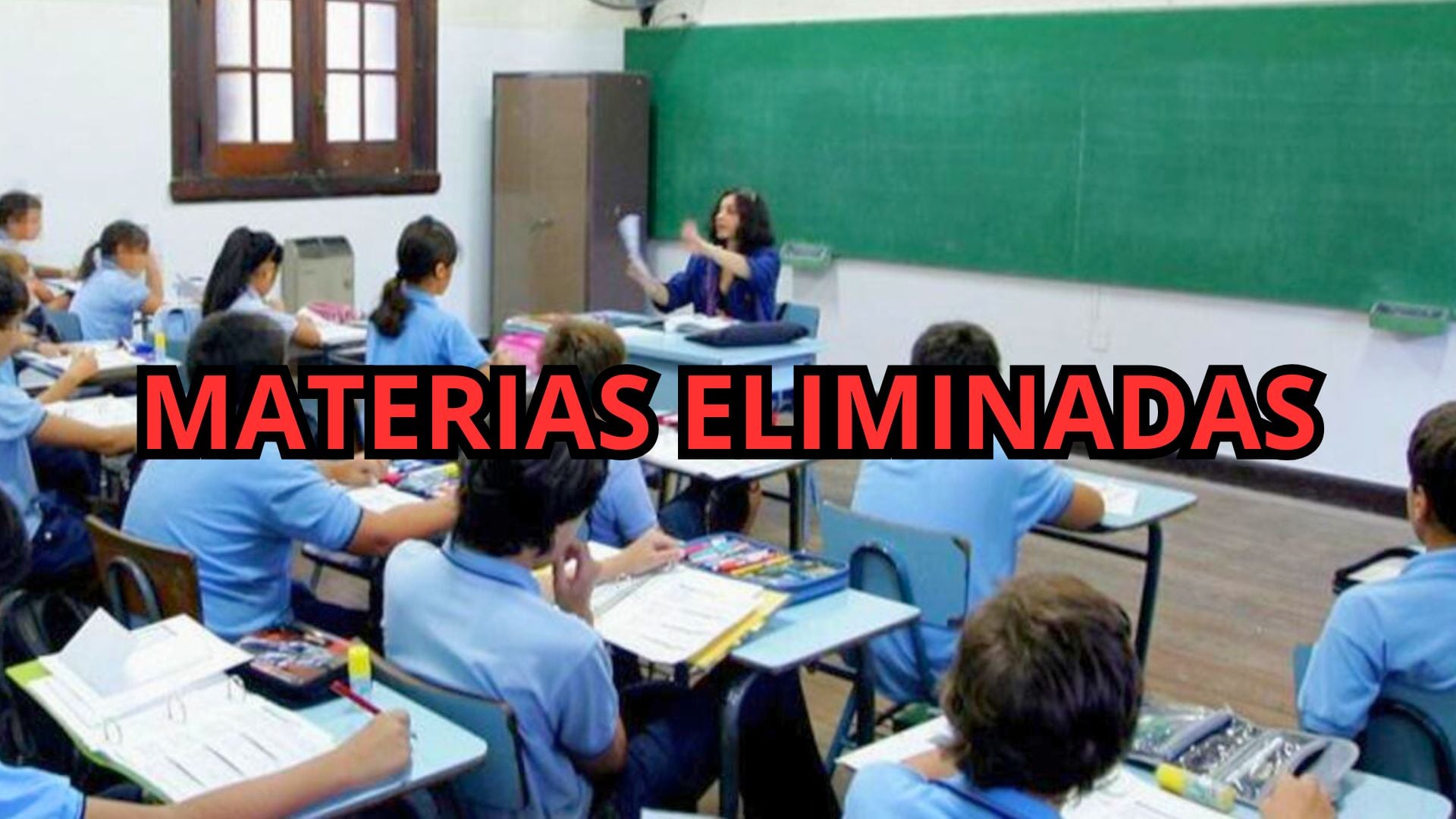 Cambian las escuelas para siempre: por decreto el Gobierno eliminó varias materias clave