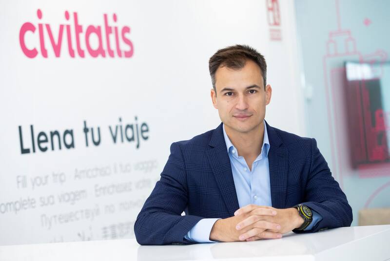 De la mano de Alberto Gutiérrez Pascual, Civitatis empezó como un sitio de guías de viajes gratuitas.