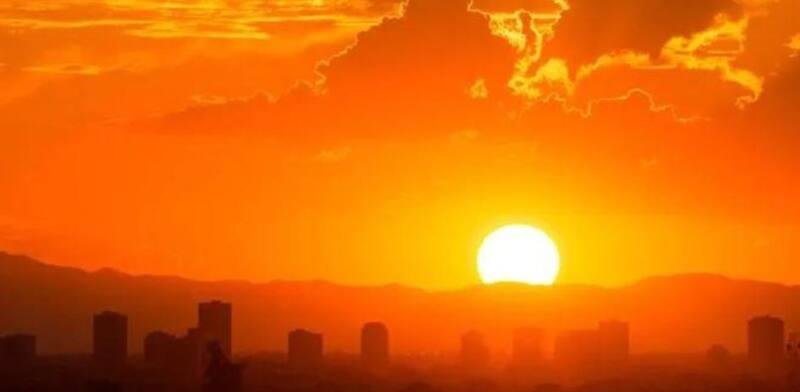 Ola de calor. Fuente: Archivo.